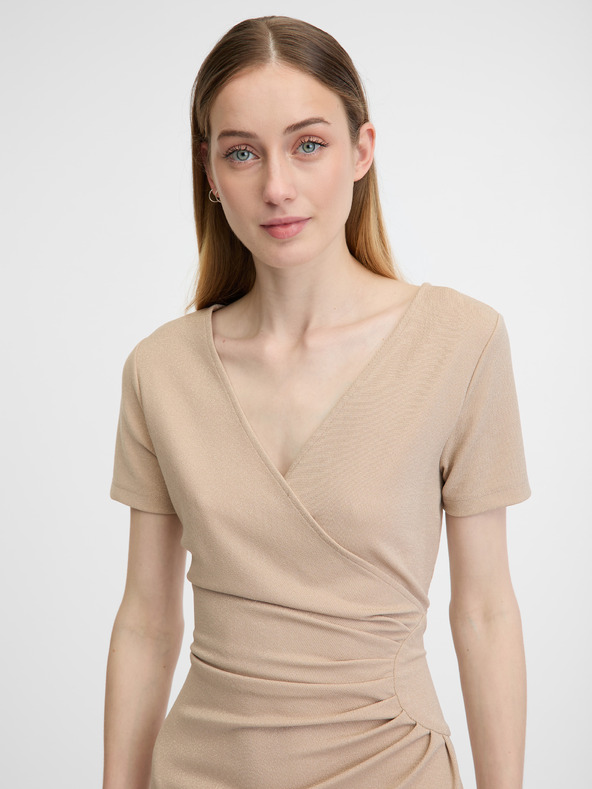 Orsay Bež ženska haljina ORSAY