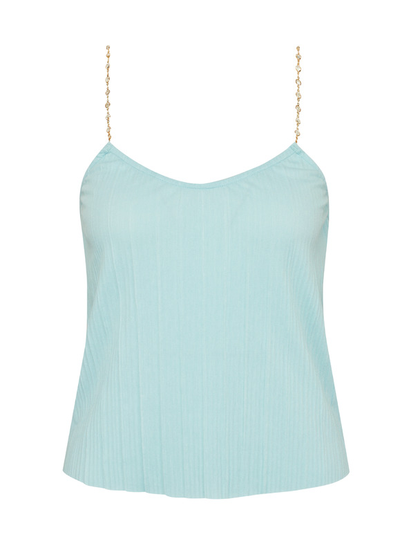 Orsay Svijetloplava ženska majica bez rukava ORSAY