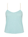 Orsay Svijetloplava ženska majica bez rukava ORSAY