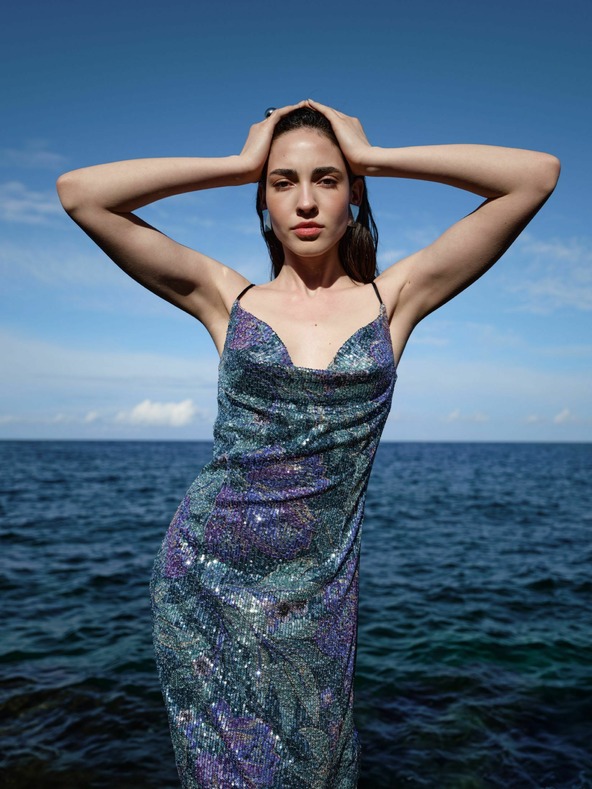 Orsay Plava ženska haljina ORSAY