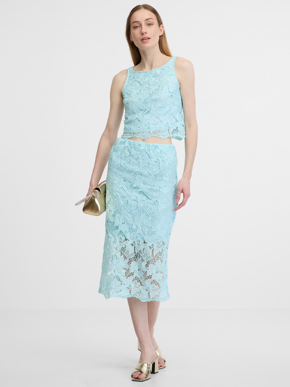 Orsay Svijetloplava ženska majica bez rukava ORSAY