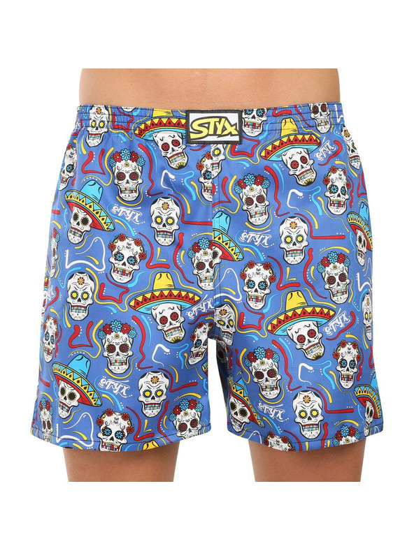 Styx Muške pidžama hlače Styx lubanje