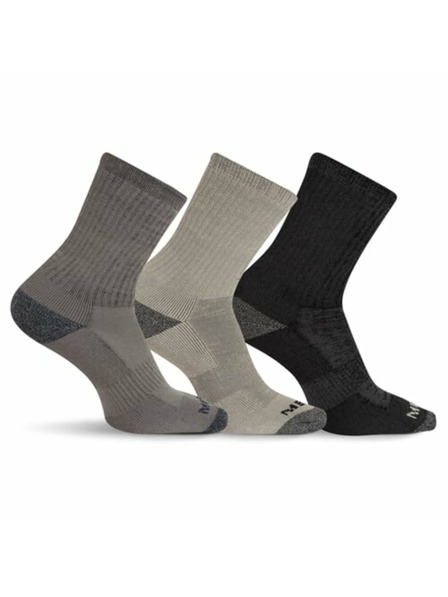 Merrell Merrell čarape MEA33507C3B2 CHARH WOOL EVERYDAY CREW (3 pakovanja) ugljen sivo melange S/M MERRELL ČARAPE