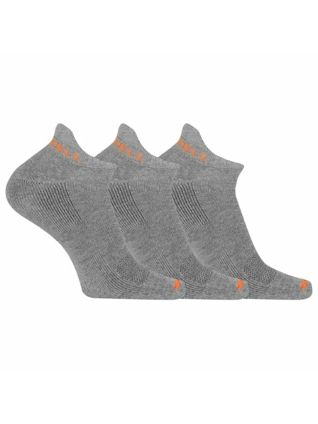 Merrell Merrell čarape MEA33566T3B2 GRAYH CUSHIONED COTTON LOW CUT TAB (3 pakovanja) sivo melange S/M MERRELL ČARAPE