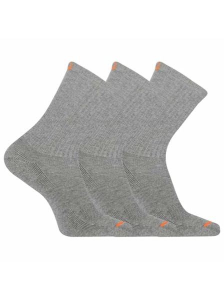 Merrell Merrell čarape MEA33564C3B2 GRAYH CUSHIONED COTTON CREW (3 pakovanja) siva S/M MERRELL ČARAPE