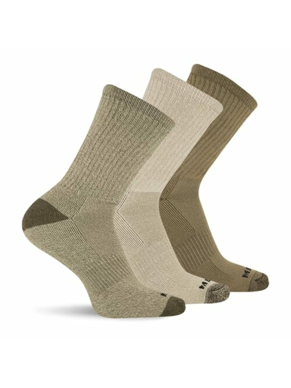Merrell Merrell čarape MEA33507C3B2 OLAST WOOL EVERYDAY CREW (3 pakovanja) maslinasta mješavina S/M MERRELL ČARAPE
