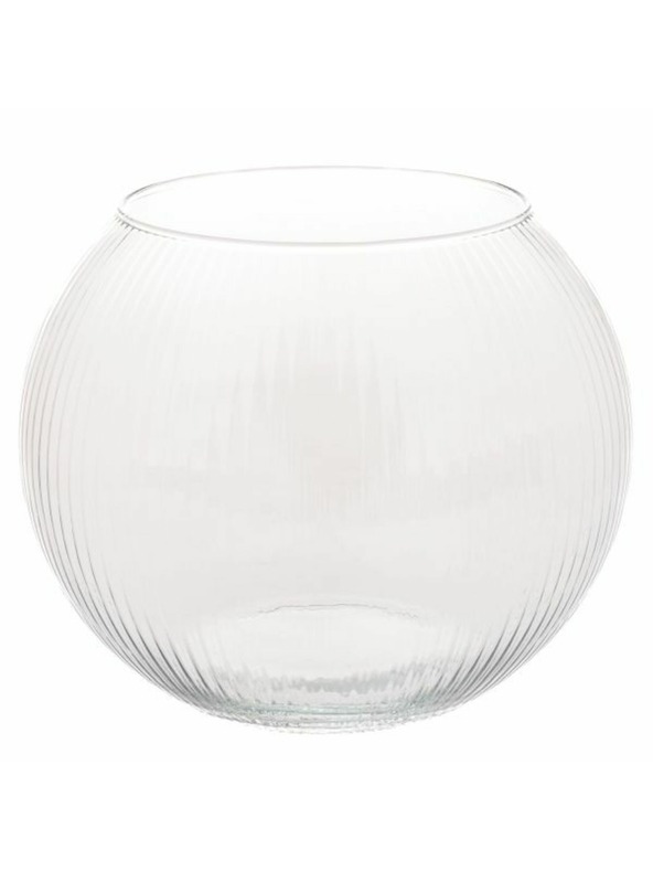 Casa de Engel Stakleni spremnik s utorima - kugla 19cm, 6/204