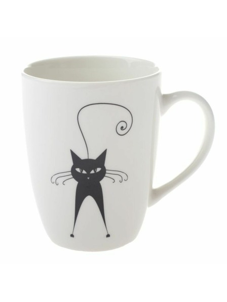 Casa de Engel Porculanska šalica s motivom mačke - 370ml, 12/36