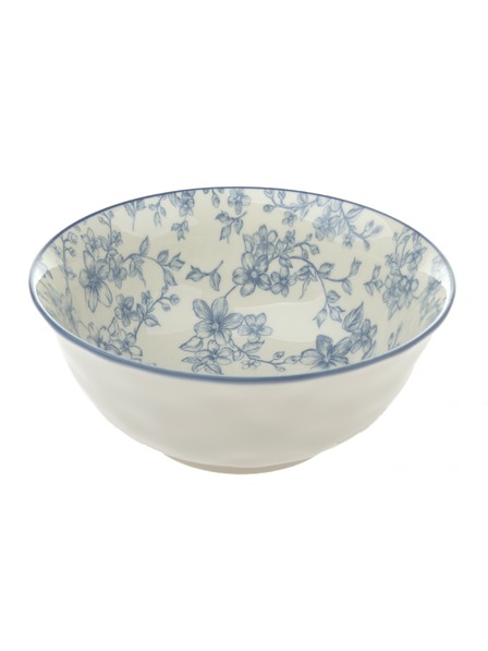Casa de Engel Keramička zdjela Ø 20cm - modri cvjetovi, 4/8