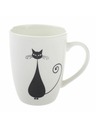 Casa de Engel Porculanska šalica s motivom mačke - 370ml, 12/36