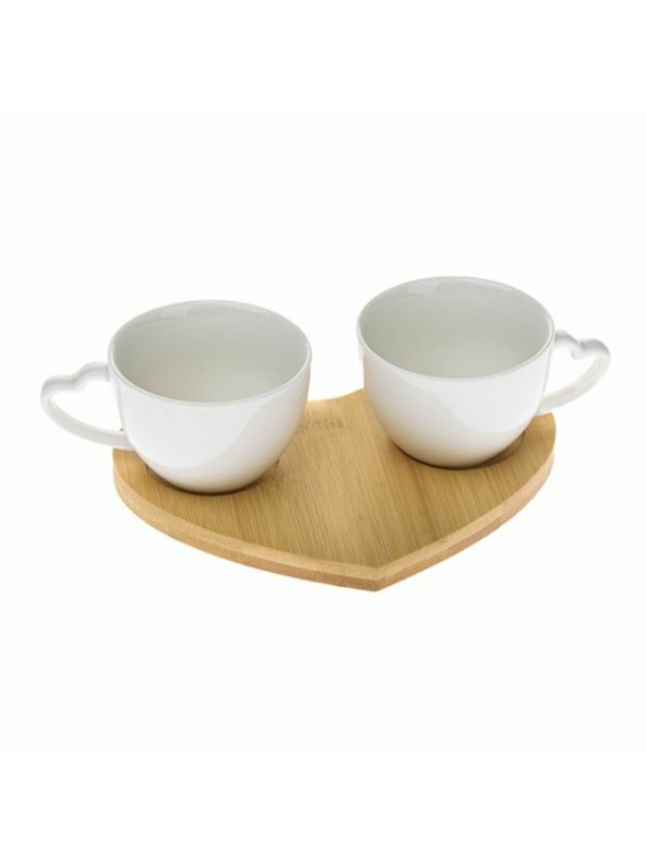 Casa de Engel Porculanske šalice na bambusnoj podlozi, 1/24