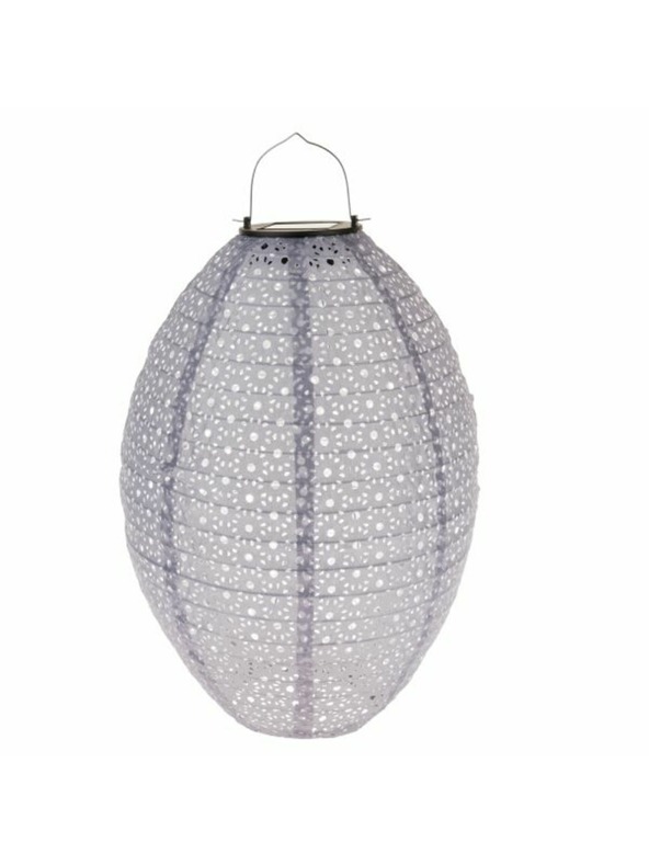Casa de Engel Tekstilni vanjski lampion sa solarnom LED svjetiljkom, 0/36