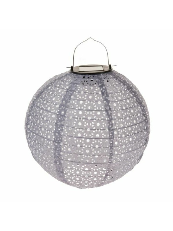 Casa de Engel Tekstilni vanjski lampion sa solarnom LED svjetiljkom, 0/72