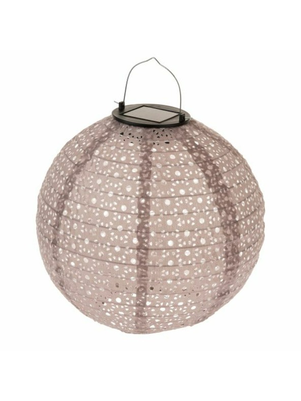 Casa de Engel Tekstilni vanjski lampion sa solarnom LED svjetiljkom, 0/72