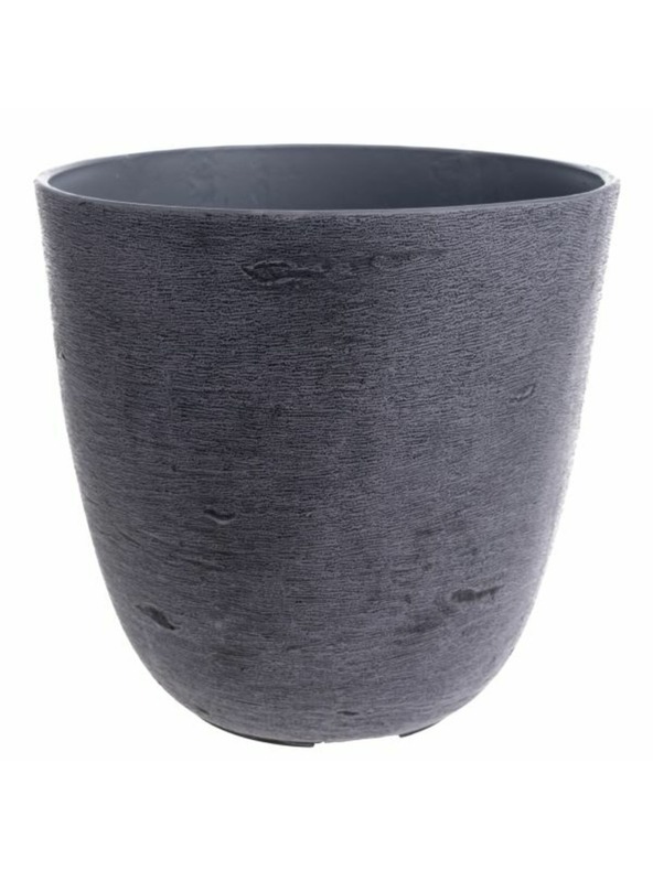 Casa de Engel Posuda za cvijeće - Eko plastika, tamno siva, 0/16