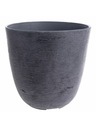 Casa de Engel Posuda za cvijeće - Eko plastika, tamno siva, 0/16