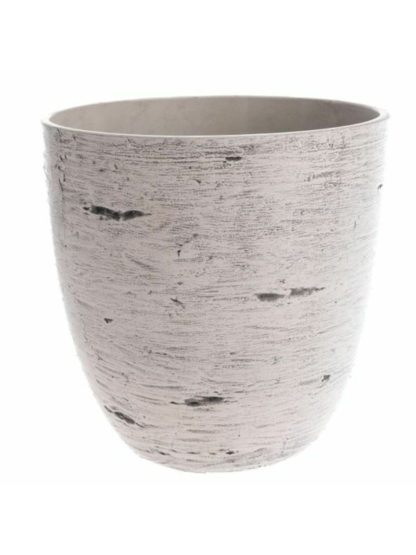 Casa de Engel Posuda za cvijeće - Eko plastika, bijela, 0/16