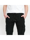 Alpha Industries Muške crne trenirke Alpha Industries Cotton Twill Jogger