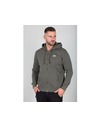 Alpha Industries Muška zelena dukserica Alpha Industries Basic Zip hoodie Dark Olive