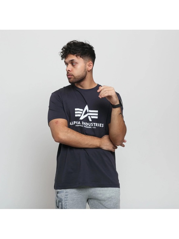 Alpha Industries Tamno plava muška majica Alpha Industries Basic T Navy