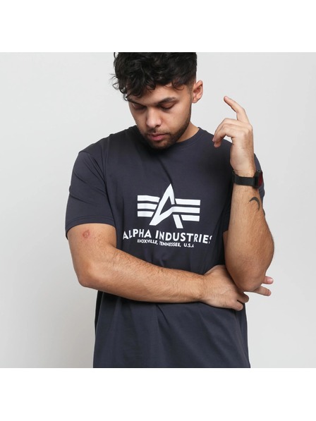 Alpha Industries Tamno plava muška majica Alpha Industries Basic T Navy