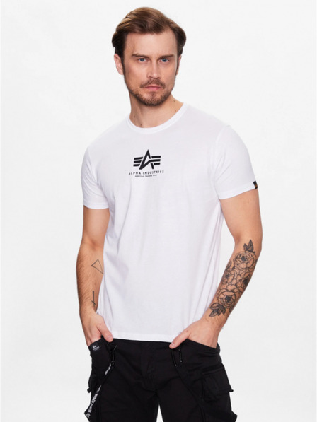 Alpha Industries Bijela muška majica Basic T-Shirt Alpha Industries White