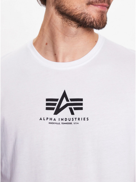 Alpha Industries Bijela muška majica Basic T-Shirt Alpha Industries White