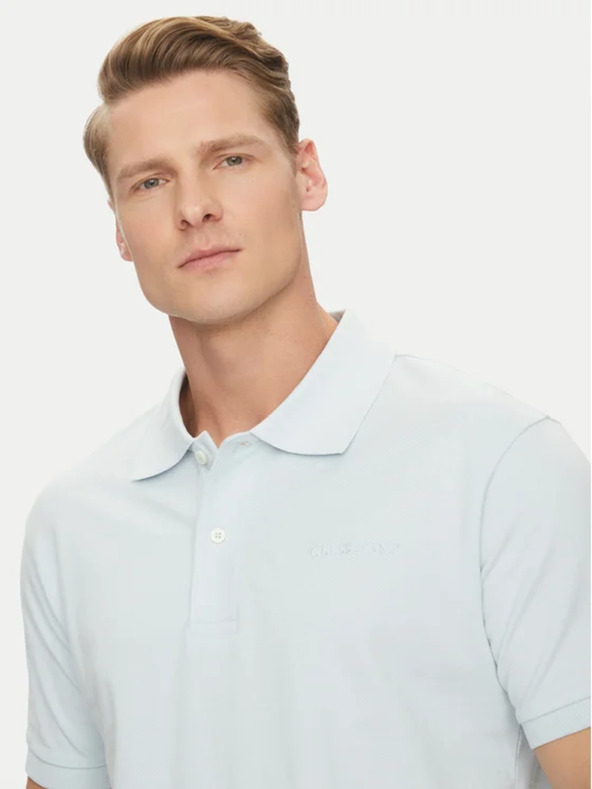 Guess Jeans Svijetlo plava muška polo majica kcjv1 Guess jeans