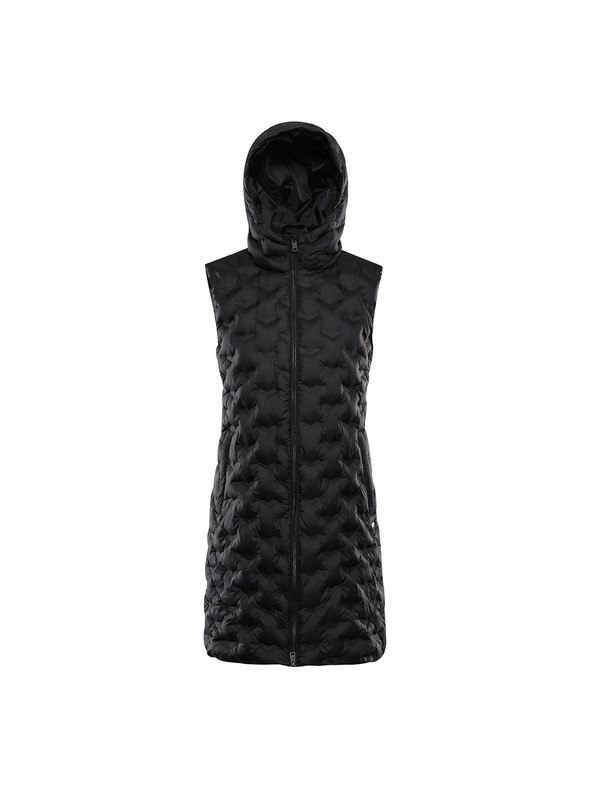 ALPINE PRO Ženski prsluk s membranom ALPINE PRO GURFA crni