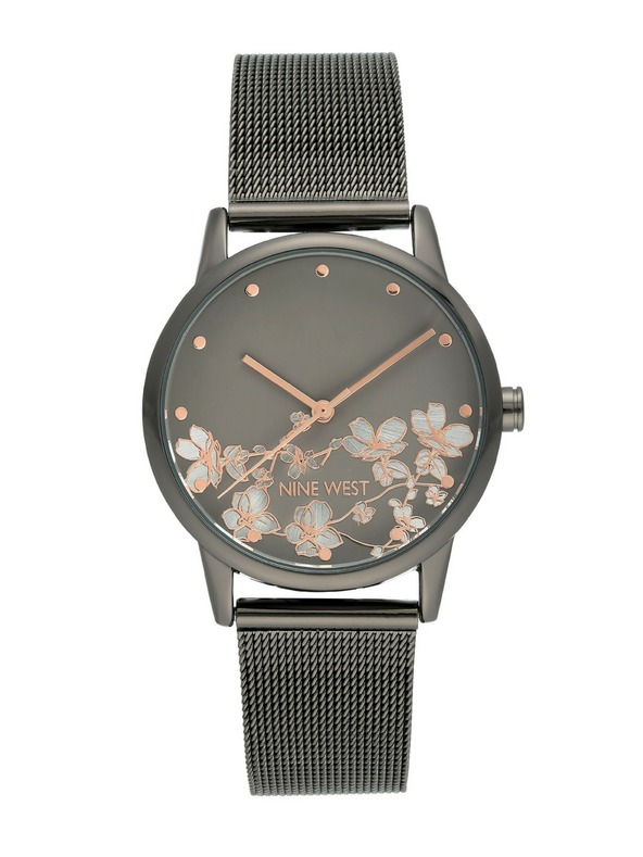 Nine West	 Ženski srebrni sat Nine West NW/2429FLGY