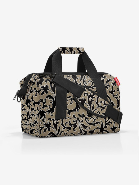 Reisenthel Khaki uzorovana putna torba Reisenthel Allrounder M Baroque Marble