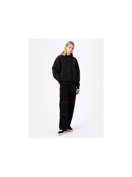 Dickies Ženska crna dukserica s patentnim zatvaračem Dickies Oakport