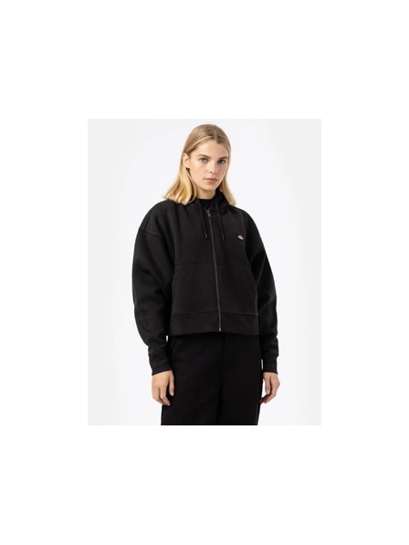 Dickies Ženska crna dukserica s patentnim zatvaračem Dickies Oakport