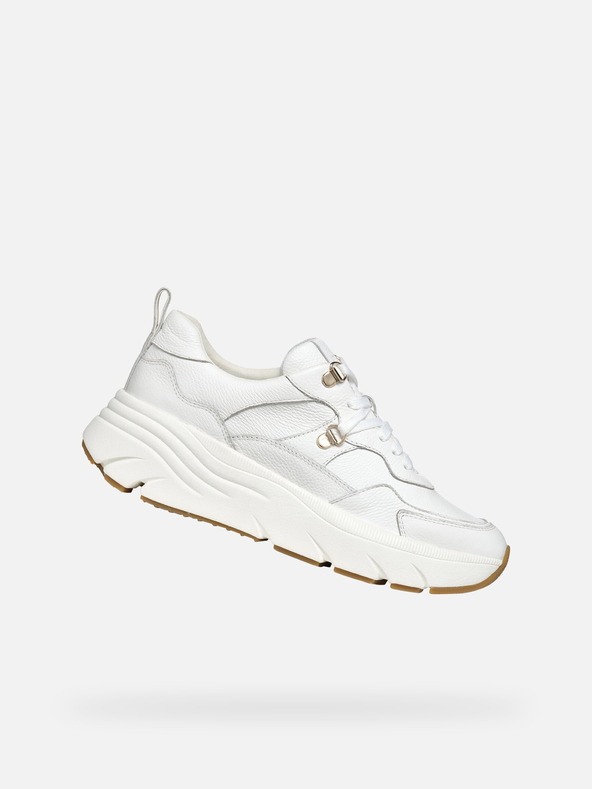 Geox Bijele ženske tenisice Geox Iamantha