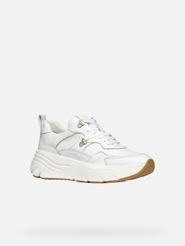 Geox Bijele ženske tenisice Geox Iamantha