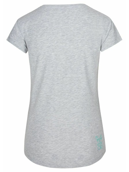 Kilpi Svijetlo siva pamučna majica Kilpi Albion