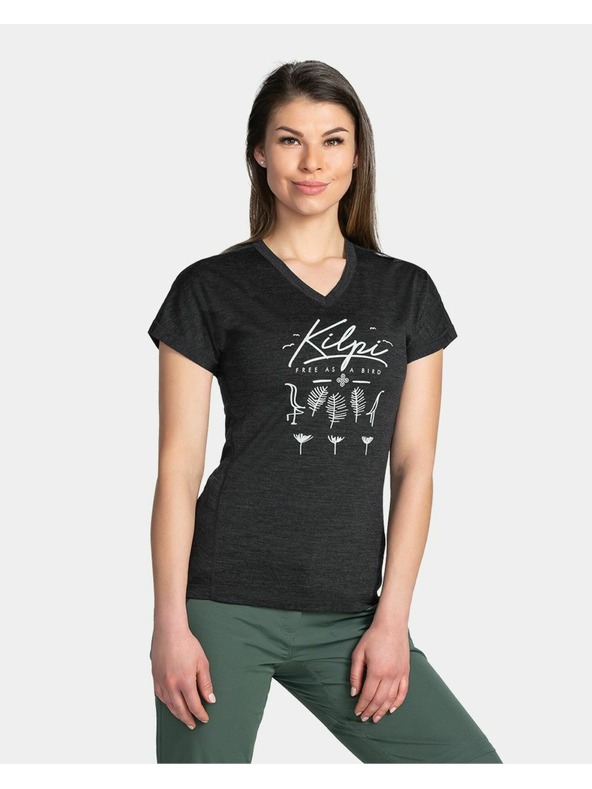 Kilpi Tamno siva žensko sportsko majica Kilpi Merin