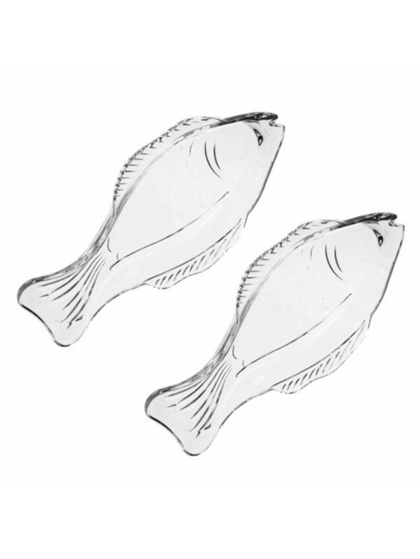 Casa de Engel Stakleni tanjur - riba - set od 2 komada, 2/12