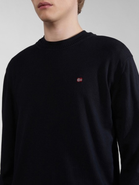 Napapijri Muški crni pulover 0411 Napapijri