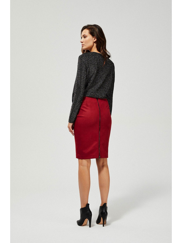 Moodo Uska suknja sa zipom