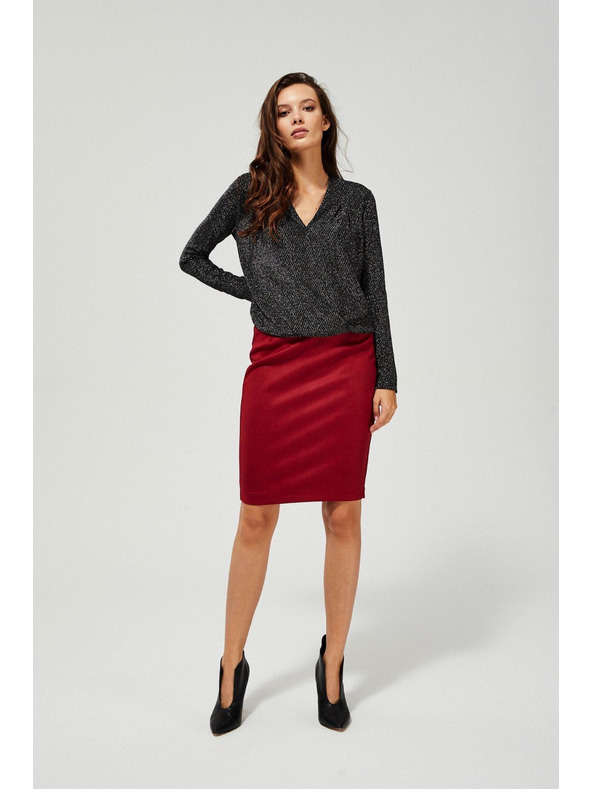 Moodo Uska suknja sa zipom