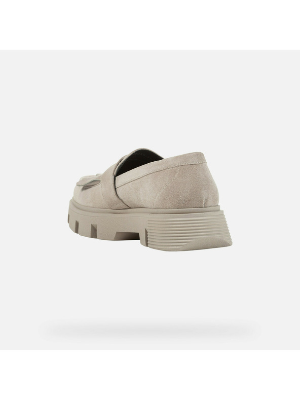 Geox Krem ženske mokasine Geox Vilde