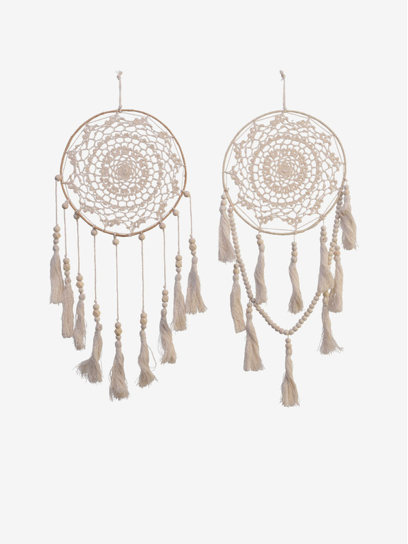 Kaemingk Set od dva hvatača snova u svijetlosmeđoj boji Kaemingk (2 kom)