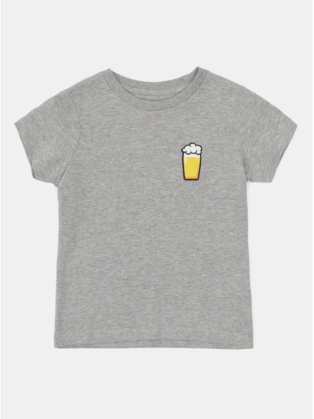 ZOOT.Original Siva dječja majica ZOOT Kids Mali pivo