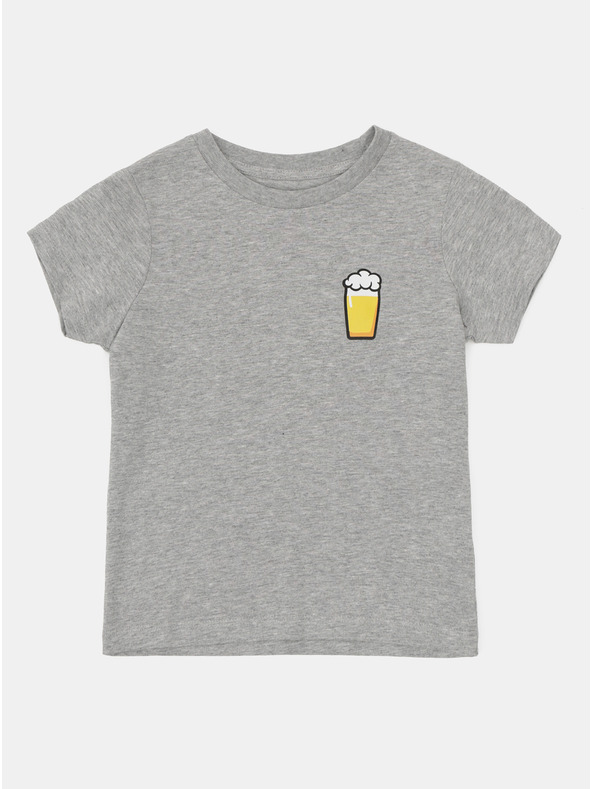 ZOOT.Original Siva dječja majica ZOOT Kids Mali pivo