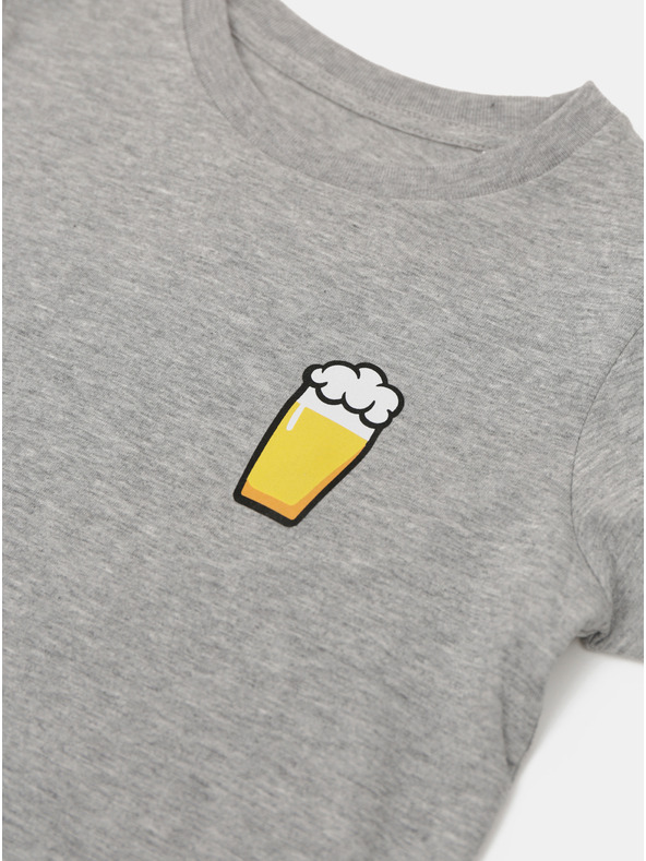 ZOOT.Original Siva dječja majica ZOOT Kids Mali pivo