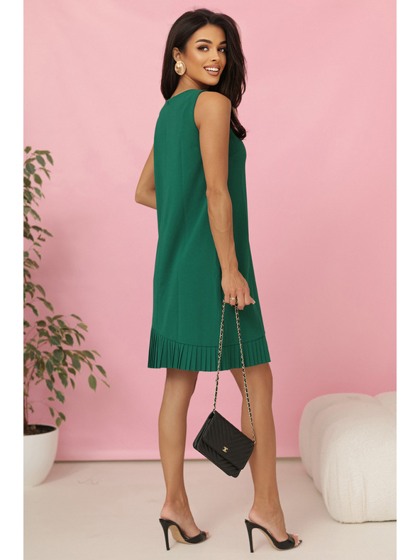 numoco Haljine KARINE s asimetričnom naboranom stranom