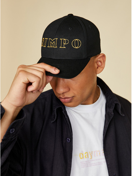 SIMPO Crna unisex kapa Simpo Siluet