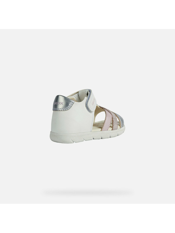 Geox Bijele djevojčice sandale Geox Alul