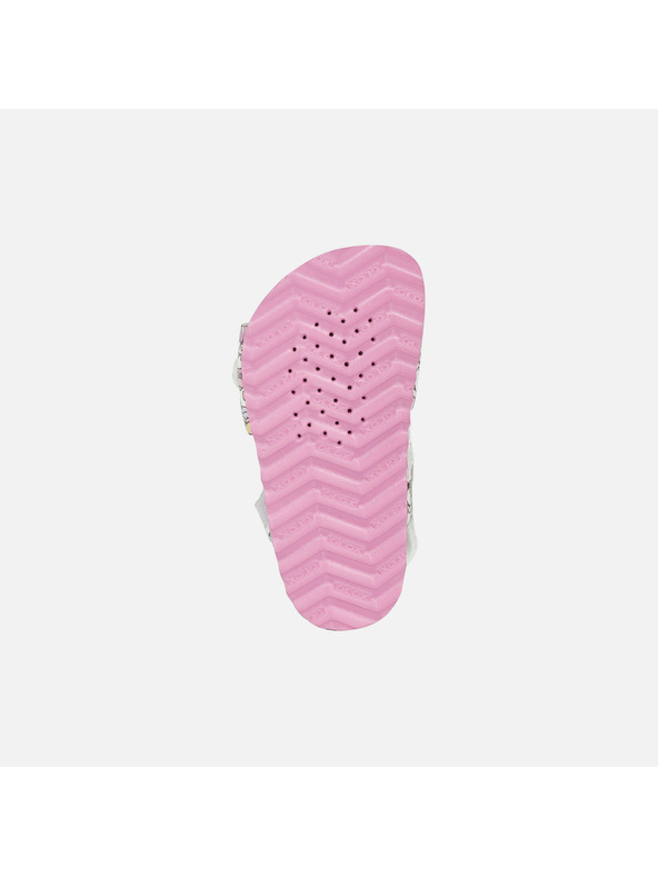 Geox Bijele sandale Geox Chalki za djevojčice